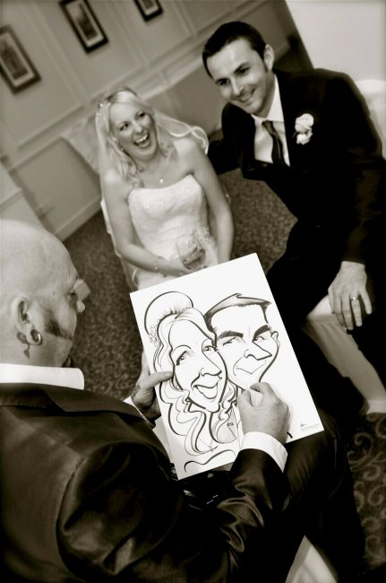 Bride & Groom - The Wedding Artist