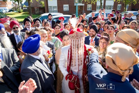 Groom making enterance - VKP Photography