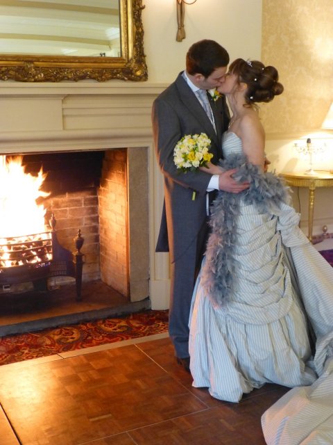 A Winter wedding with our glorious fir in the King Jewel receptio Room - Downe Arms Country Inn