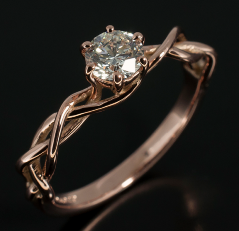 Hand-made diamond ring - Blair and Sheridan Bespoke Diamond Jewellers