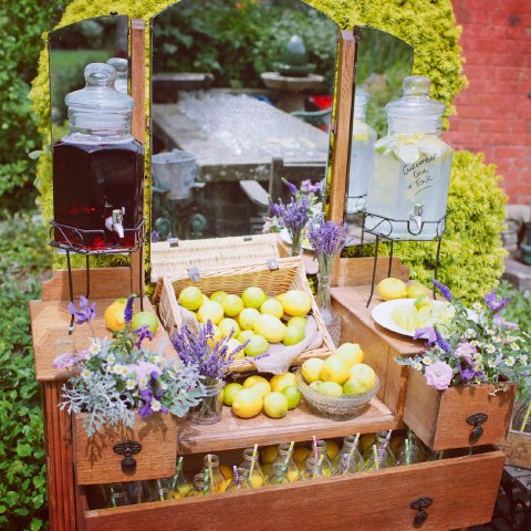 Drinks dresser ststion - My Vintage Flower