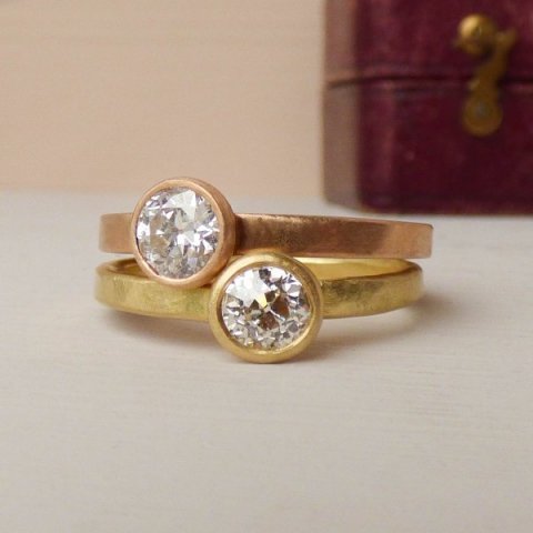 CanadaMark Diamond Engagement Rings - Rose and May - Shakti Ellenwood Precious Jewellery