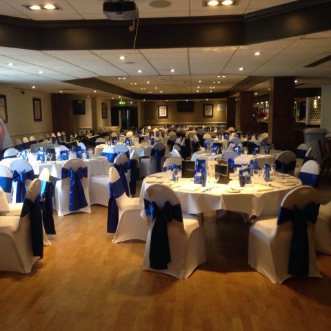 Alex Young Suite - Firsy Floor Main stand can accommodate upto 220 guests for an evening reception - Everton Football Club