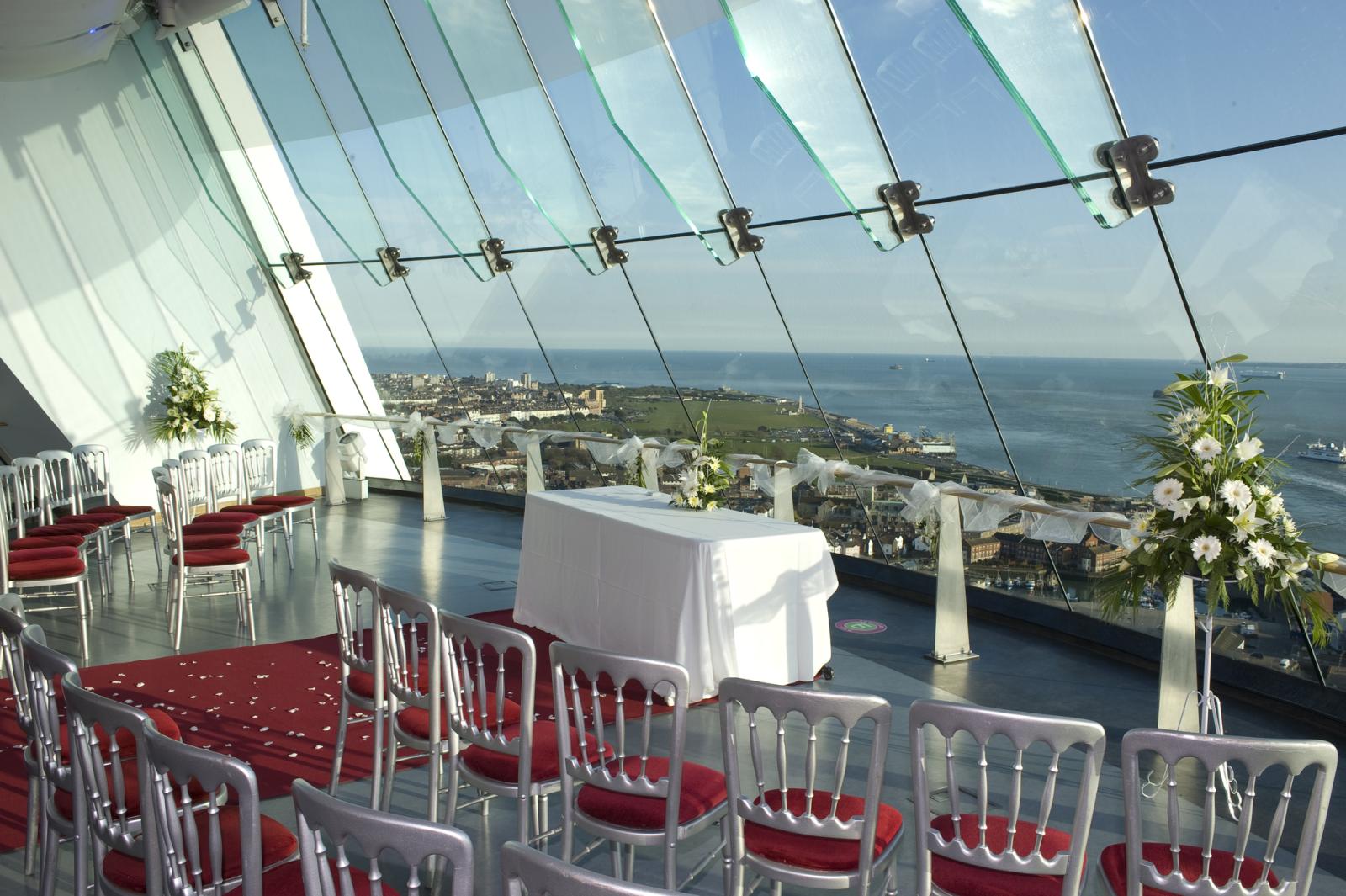 Emirates Spinnaker Tower Wedding Ceremony And Reception Venues In